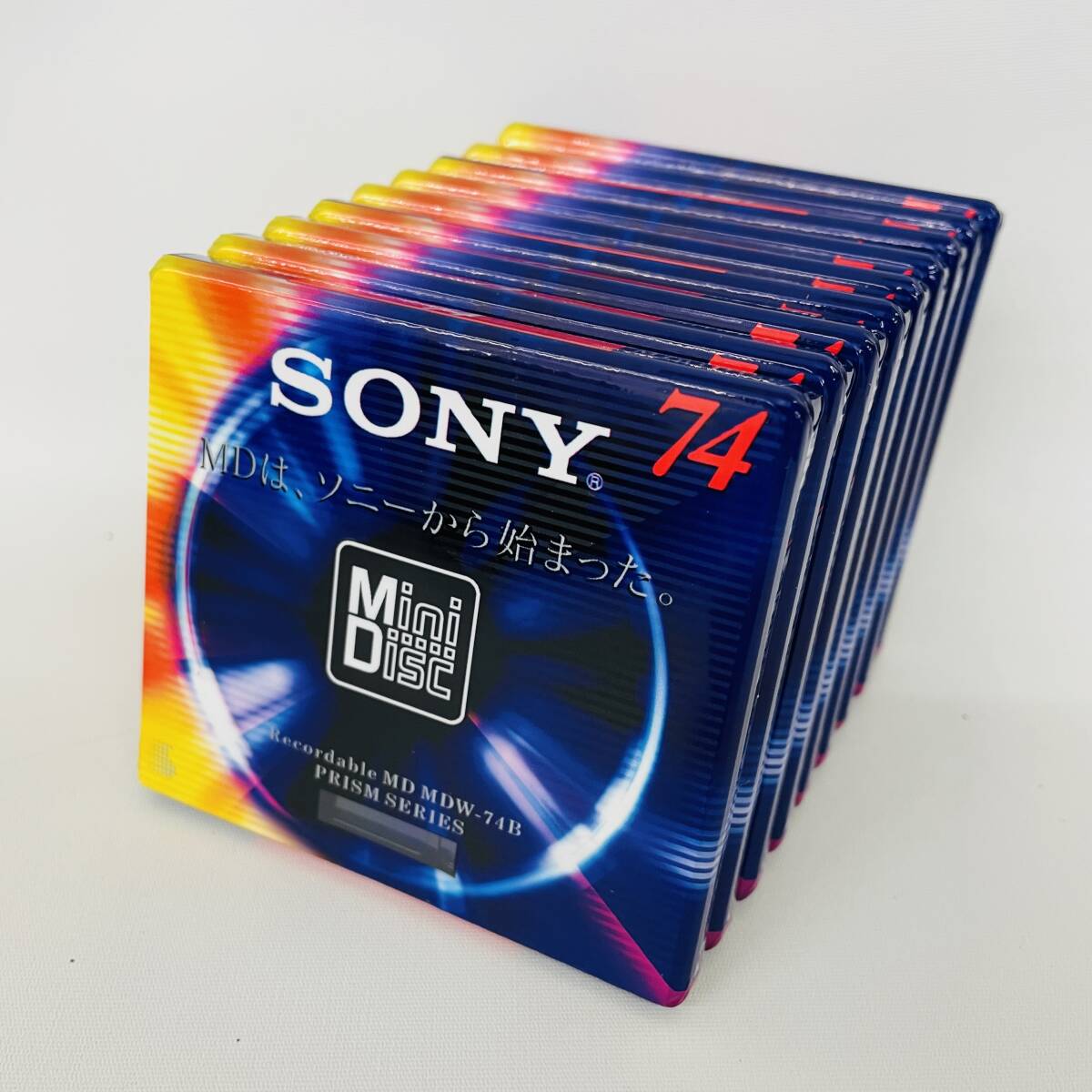 9枚セット SONY MDW-74B MD ミニディスク ※ 2400010381683_画像1