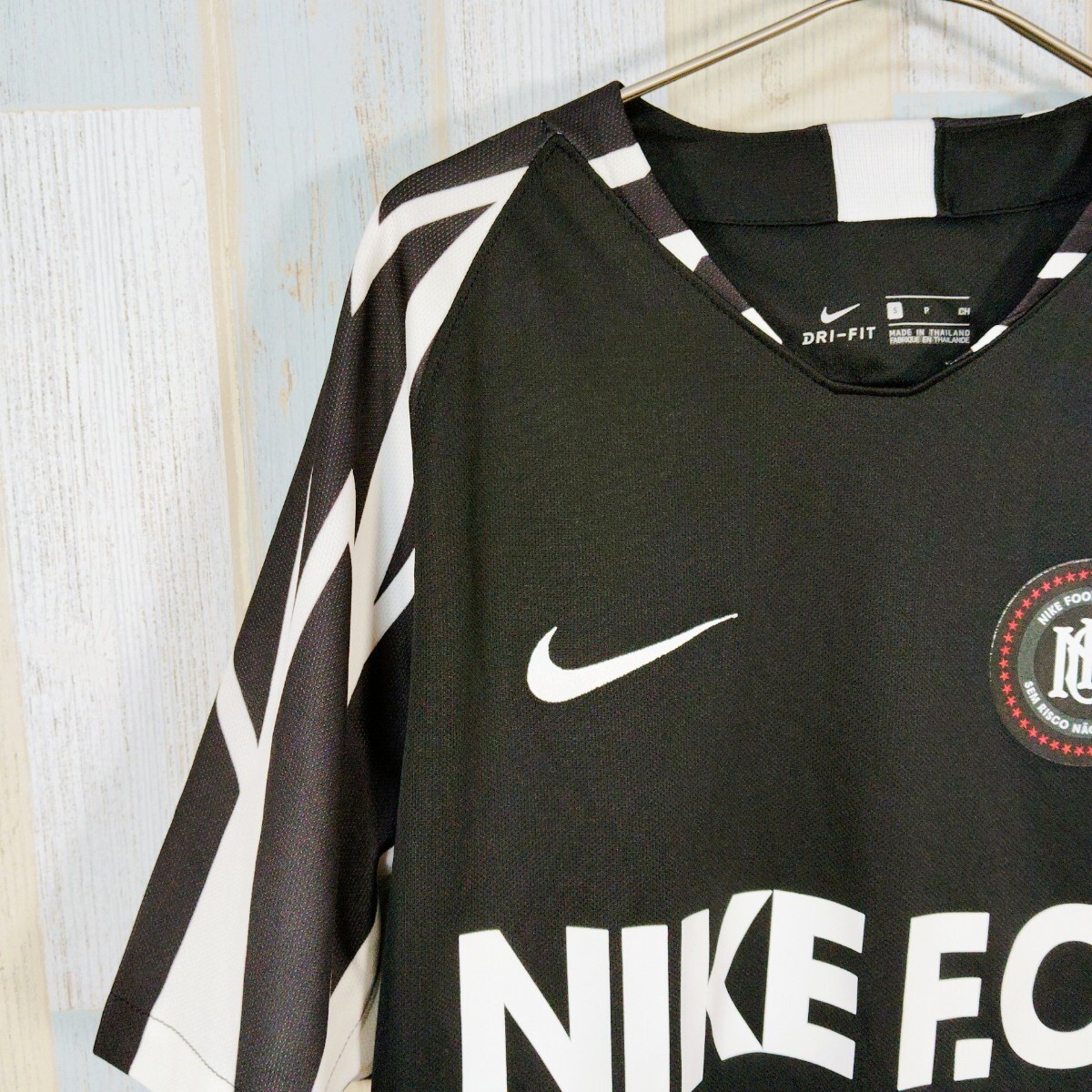 422 NIKE Dri-FIT  サッカー ユニフォーム Ｓ BLACK アルゼンチン代表の画像2