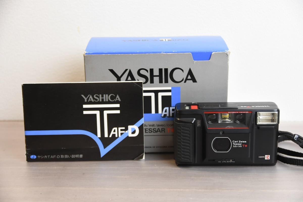 カメラ コンパクトフィルムカメラ YASHICA ヤシカ T AF-D 35mm F3.5 Z41の画像1