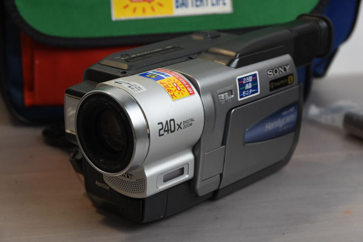 デジタルビデオカメラ SONY ソニー Handycam ハンディカム CCD-TRV86 Z13_画像3