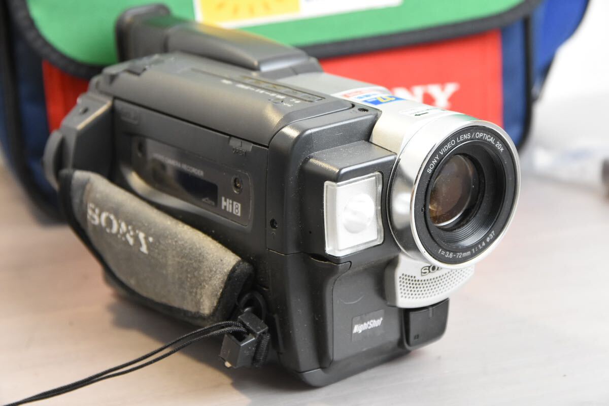 デジタルビデオカメラ SONY ソニー Handycam ハンディカム CCD-TRV86 Z13_画像4