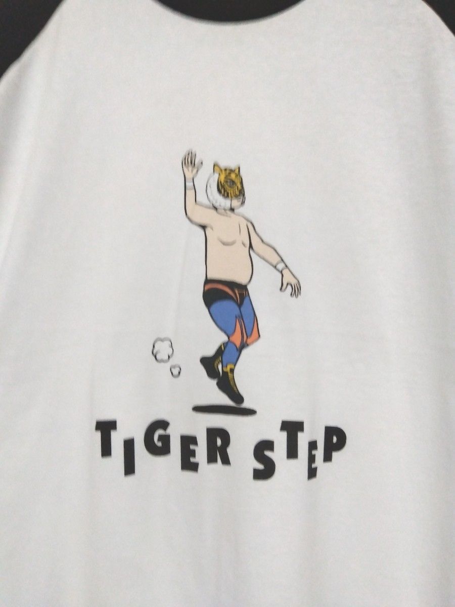 printstar  ラグラン Tシャツ  TIGERSTEP　タイガーマスク