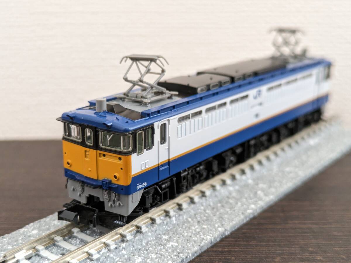 TOMIX 98937 JR EF65 1000形電気機関車(1033・1065号機・JR貨物仕様)2両セット バラし EF65-1065 1両のみ_画像3