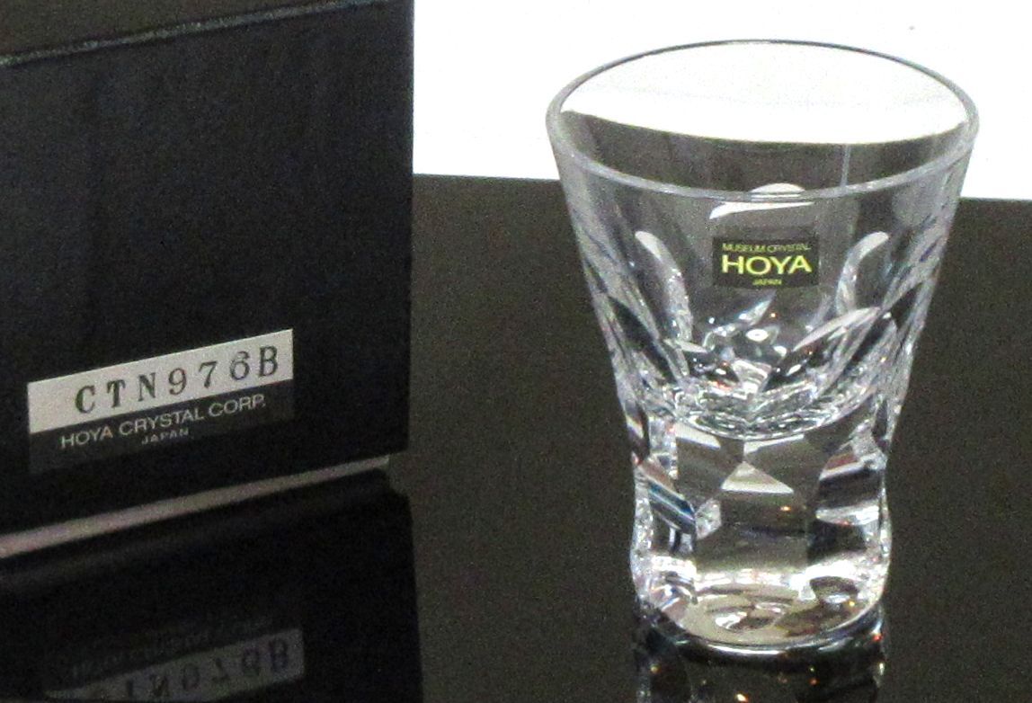 ★HOYA CRYSTAL ホヤクリスタルガラス ショットグラス 箱付 CTN976B 現品限 生産終了品の画像5