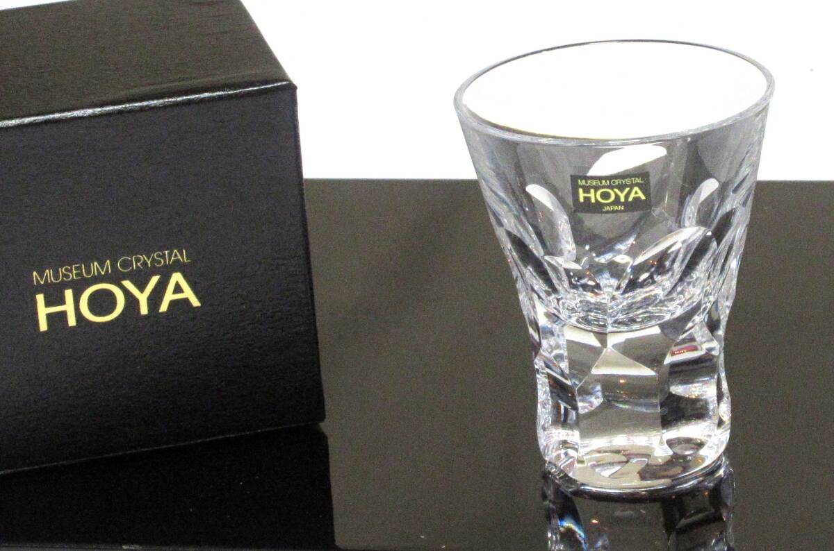 ★HOYA CRYSTAL ホヤクリスタルガラス ショットグラス 箱付 CTN976B 現品限 生産終了品の画像2