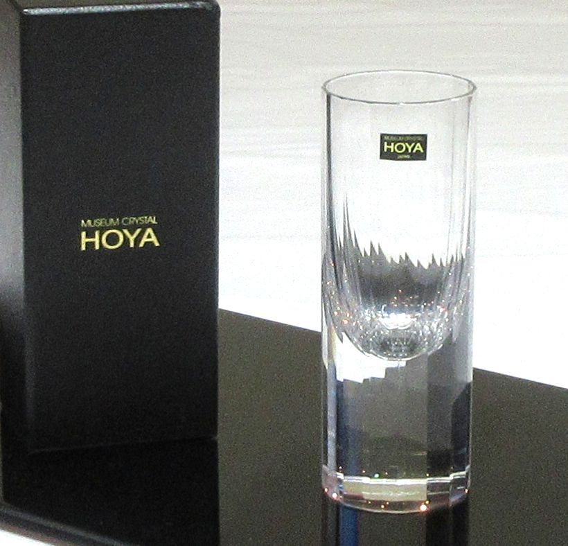 ★HOYA CRYSTAL　ホヤクリスタルガラス　ストレートグラス　箱付　CTE791S　現品限　生産終了品