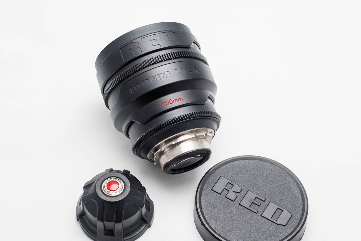 Red Pro Primes 100mm T1.8sine lens PL mount 3