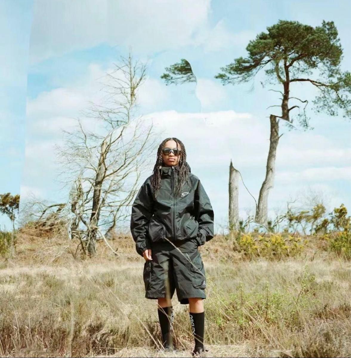 PALACE × OAKLEY NITROFUEL JACKET 23ss ブラック オークリー PALACE × OAKLEY NITROFUEL JACKET 23ss ブラック オークリー