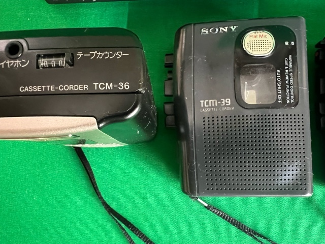 【745】SONY TCM-IC100　/TCM-400 等々 9台まとめ_画像3