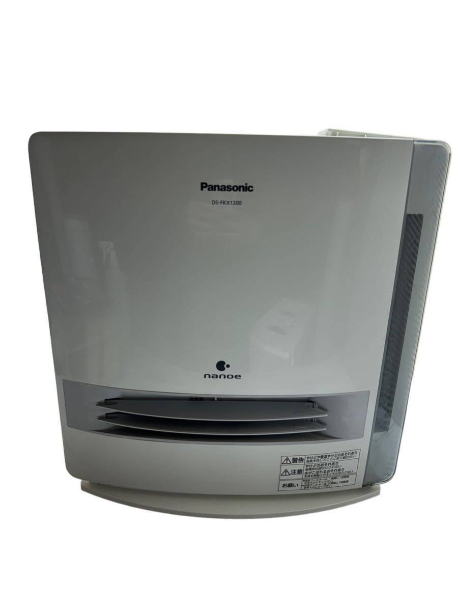 24H04-102N：未使用 長期保管品 Panasonic パナソニック 加湿セラミックファンヒーター ナノイー DS-FKX1200 暖房器具