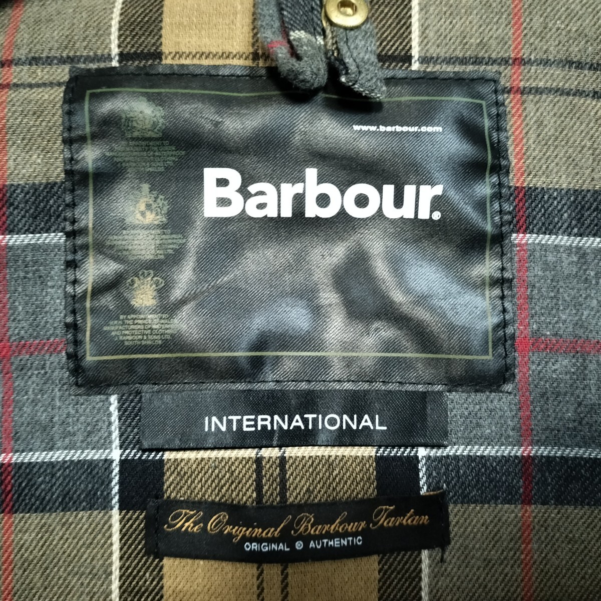 Barbour international original c38バブアー　インターナショナル オリジナル　_画像4