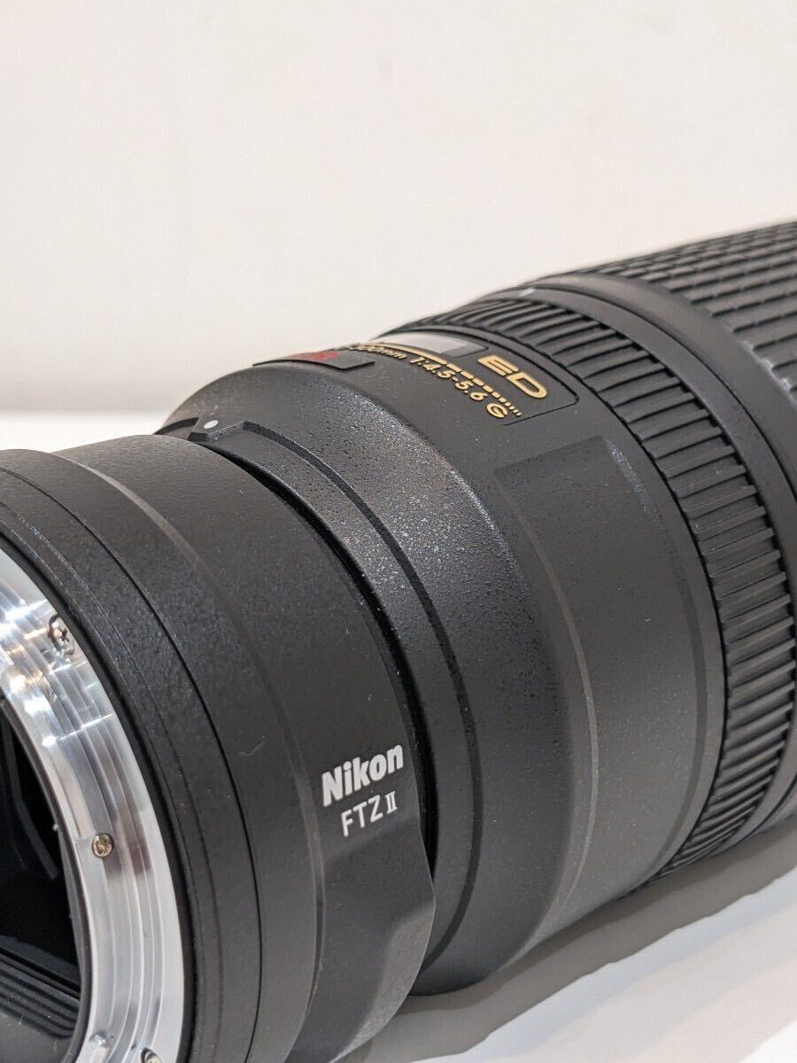 ☆Nikon ニコン AF-S NIKKOR カメラレンズ 70-300mm f/4.5-5.6G 望遠ズーム レンズ VR ED 箱あり 付属品付きの画像7