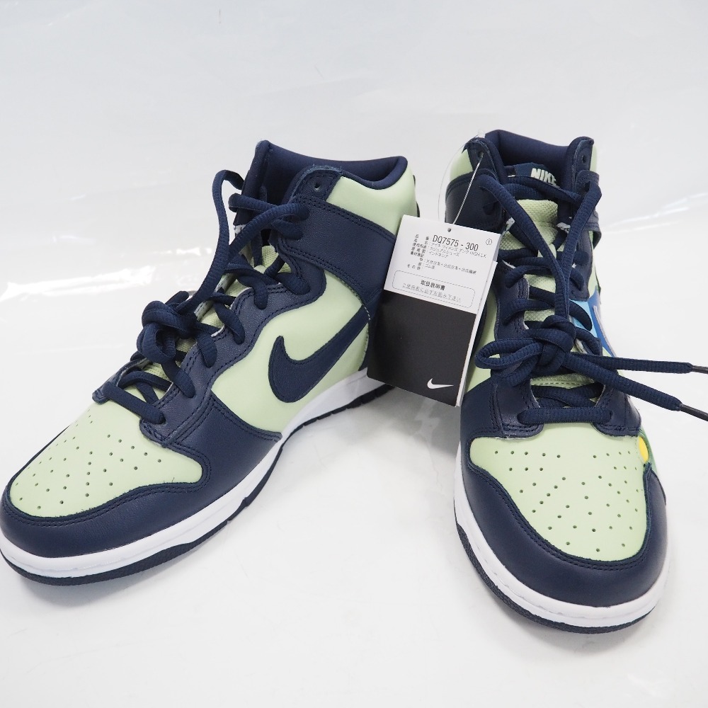 Th524241 ナイキ 靴 スニーカー DUNK HIGH LX ダンク DQ7575-300 マルチカラー 27.0cm メンズ NIKE 未使用の画像2