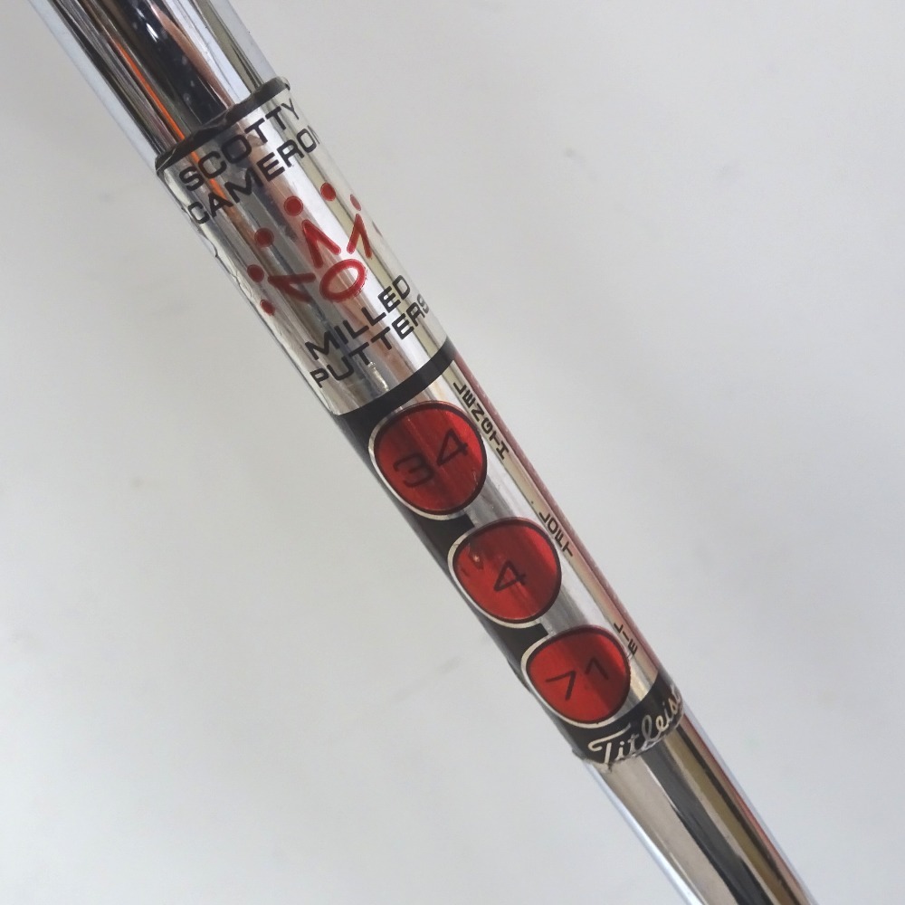 Ft1182951 タイトリスト ゴルフクラブ パター 右打ち用 スコッティキャメロン STUDIO SELECT NEWPORT2 Titleist 中古_画像7