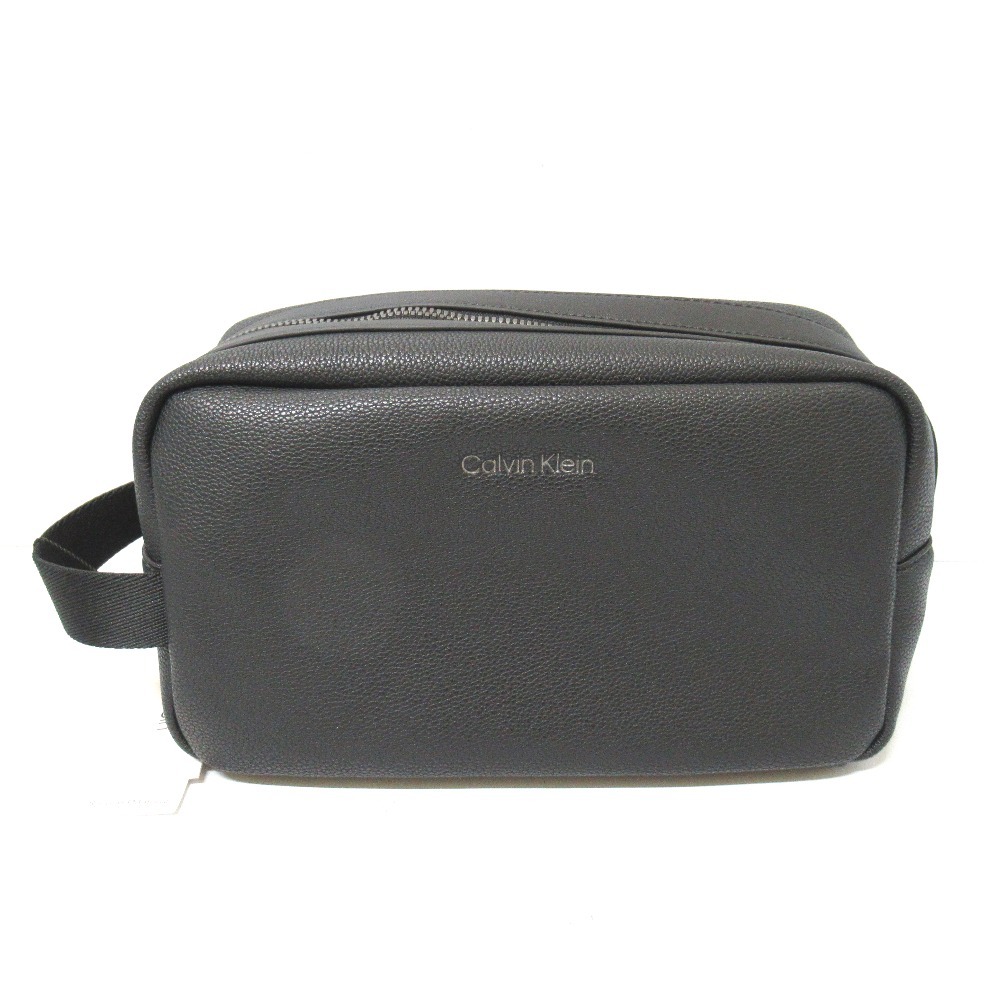 Tj959151 カルバンクライン　Calvin Klein セカンドバッグ　ウォッシュバッグ　ブラック 未使用品_画像1