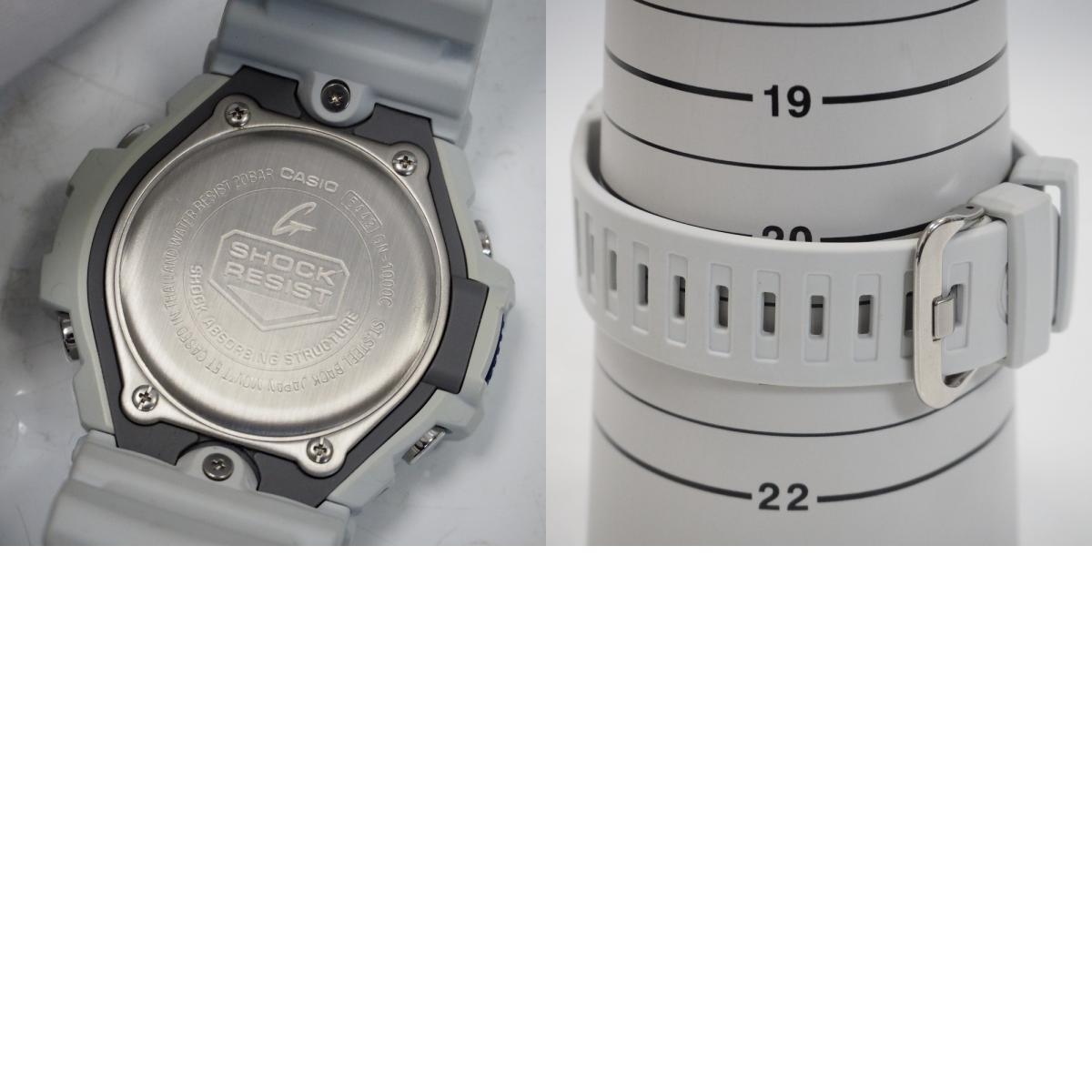 Th959442 カシオ 腕時計 G-SHOCK Gulfmaster Series GN-1000C-8AJF ガルフマスター ブラック文字盤 クォーツ CASIO 美品・中古の画像10