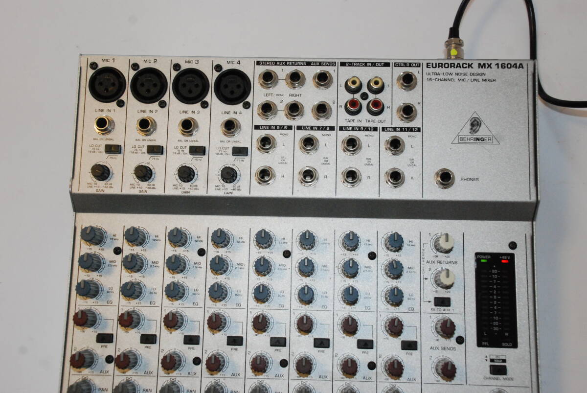 BEHRINGER MX-1604A アナログミキサー ※動作確認済 ※現状品の画像2