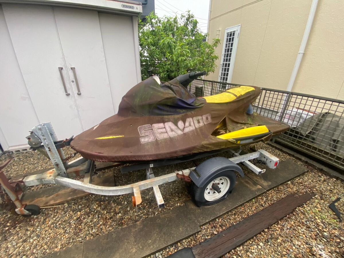 軽トレーラとSea Doo ジャンク品の画像2