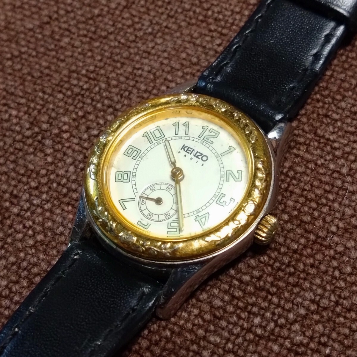 腕時計 イブ・サンローラン ケンゾー セイコー ポーラ 4点 ジャンクの画像4