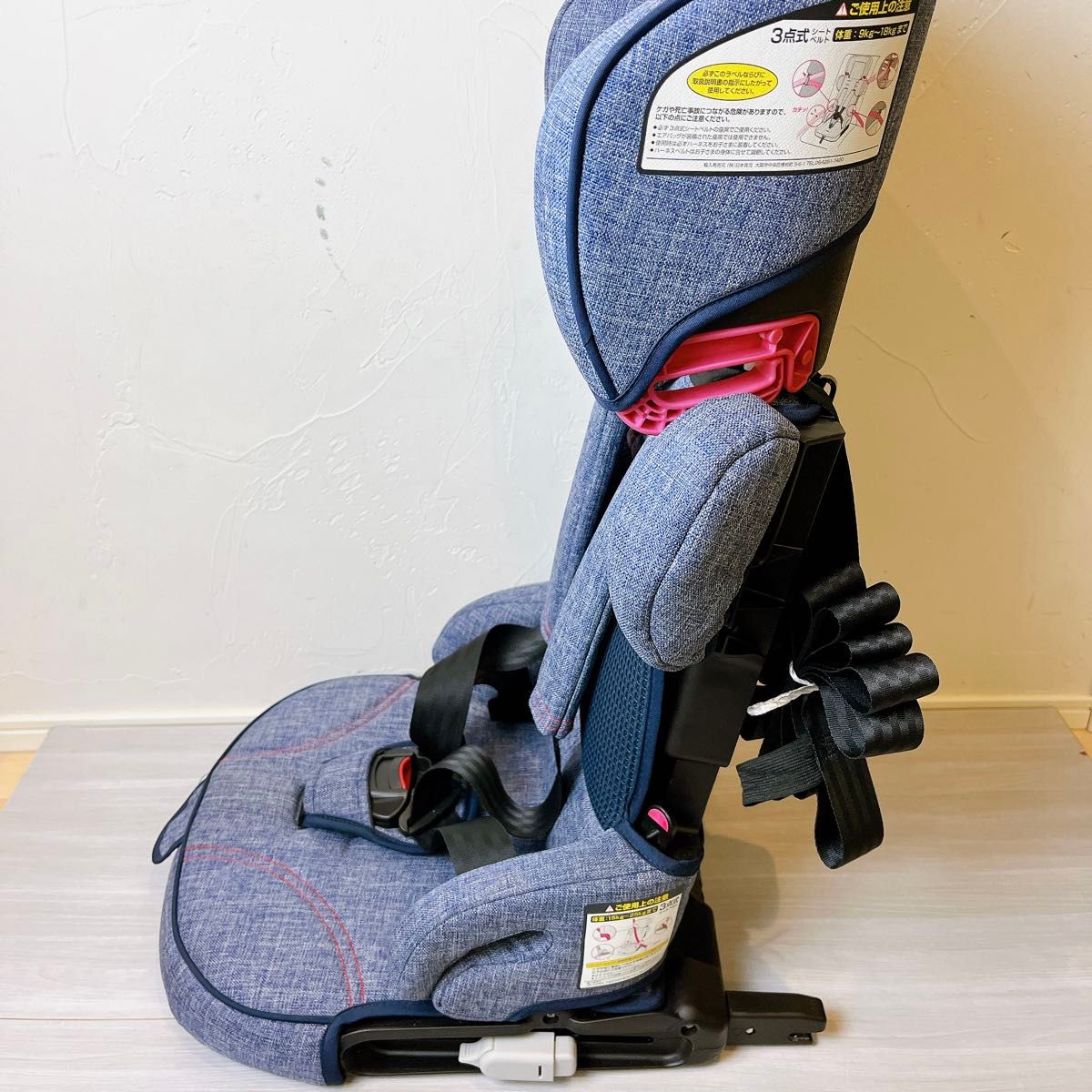 【極美品】日本育児 トラベルベストEC Fix チャイルドシート isofix