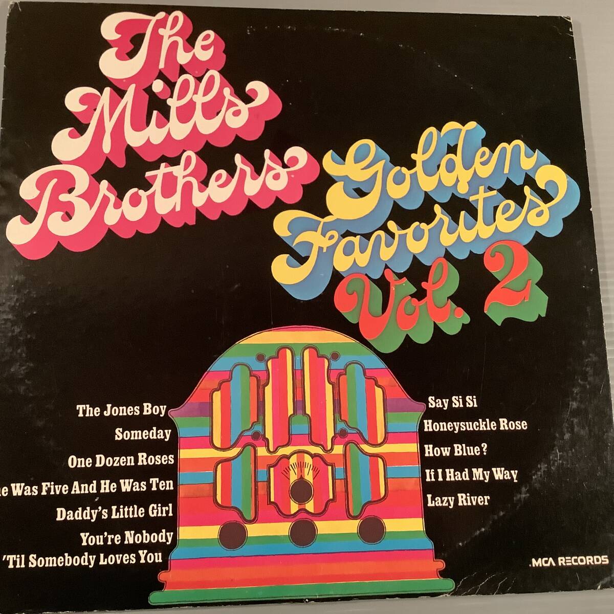 LP(米盤)●ミルス・ブラザーズ MILES BROTHERS／GOLDEN FAVORITES VOL.2●_画像1