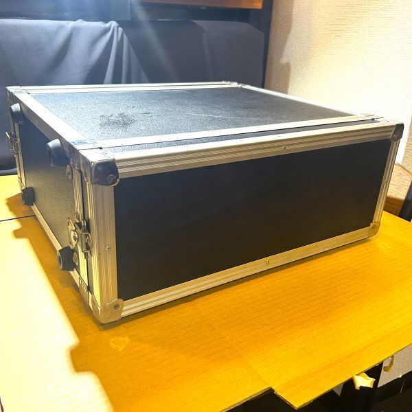 ラックケース　ラック マウント ハード ケース RACK CASE エフェクター プリ アンプ 音源モジュール 等 アウトボード用　_画像5