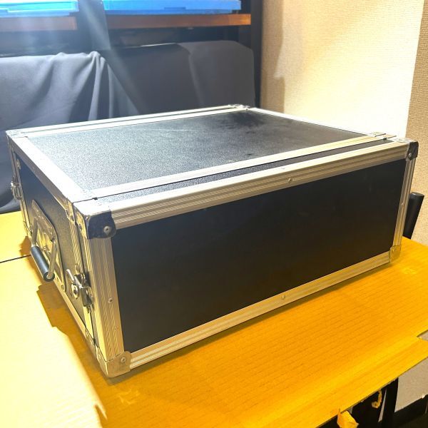 ラックケース　ラック マウント ハード ケース RACK CASE エフェクター プリ アンプ 音源モジュール 等 アウトボード用　_画像3