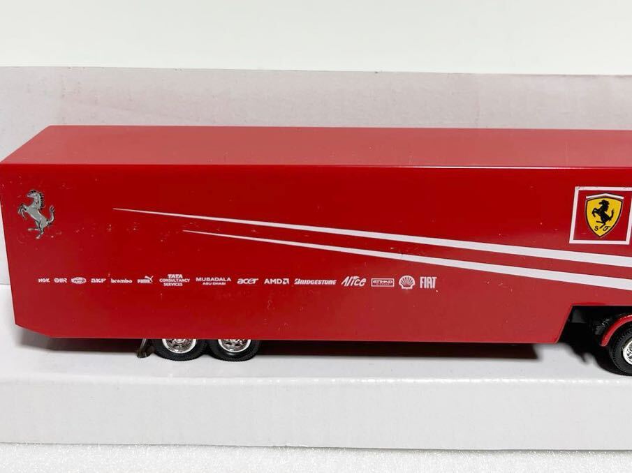 VEHICLEフェラーリ レーシングトランスポーター  IVECO STRALIS 1/87 ferrariの画像3