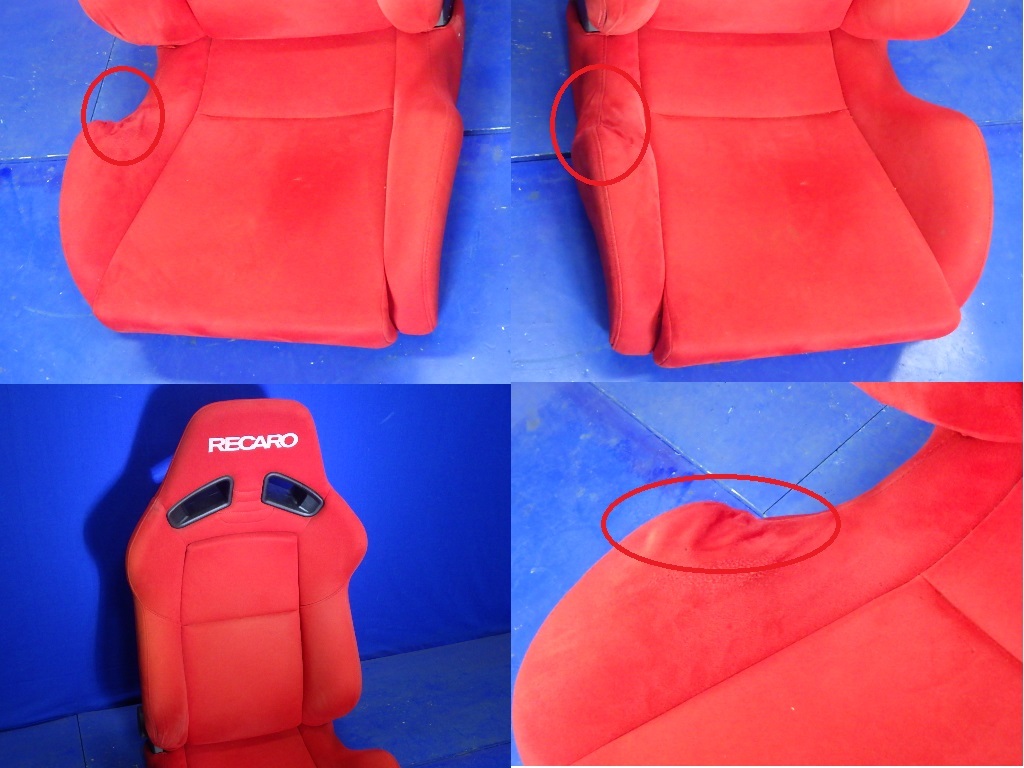 RECARO SR-7 KK100 レカロシート ジムニー JB２３Wにて使用 セミバケ セミバケットの画像10