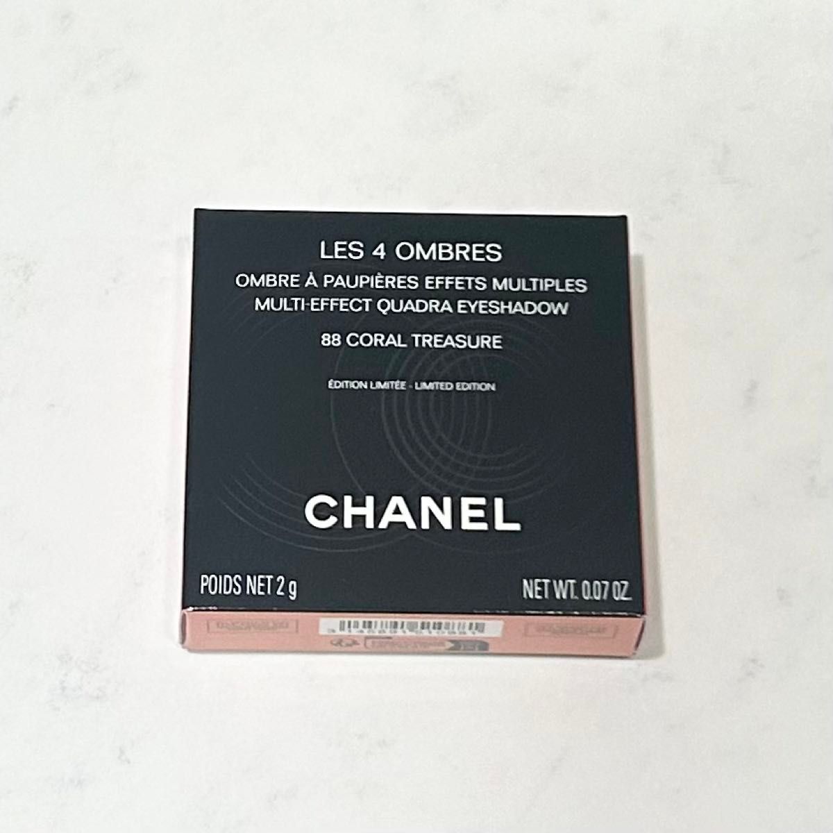 最終お値下げ 新品【CHANEL】シャネル レ キャトル オンブル 88 - コーラル トレジャー 特別限定品