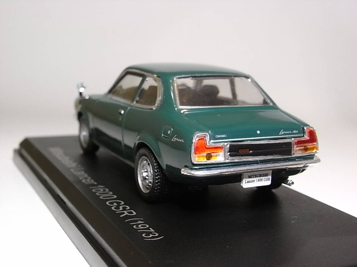 ミツビシ ランサー1600GSR(1973) 1/43 アシェット 国産名車コレクション ダイキャストミニカー_画像3