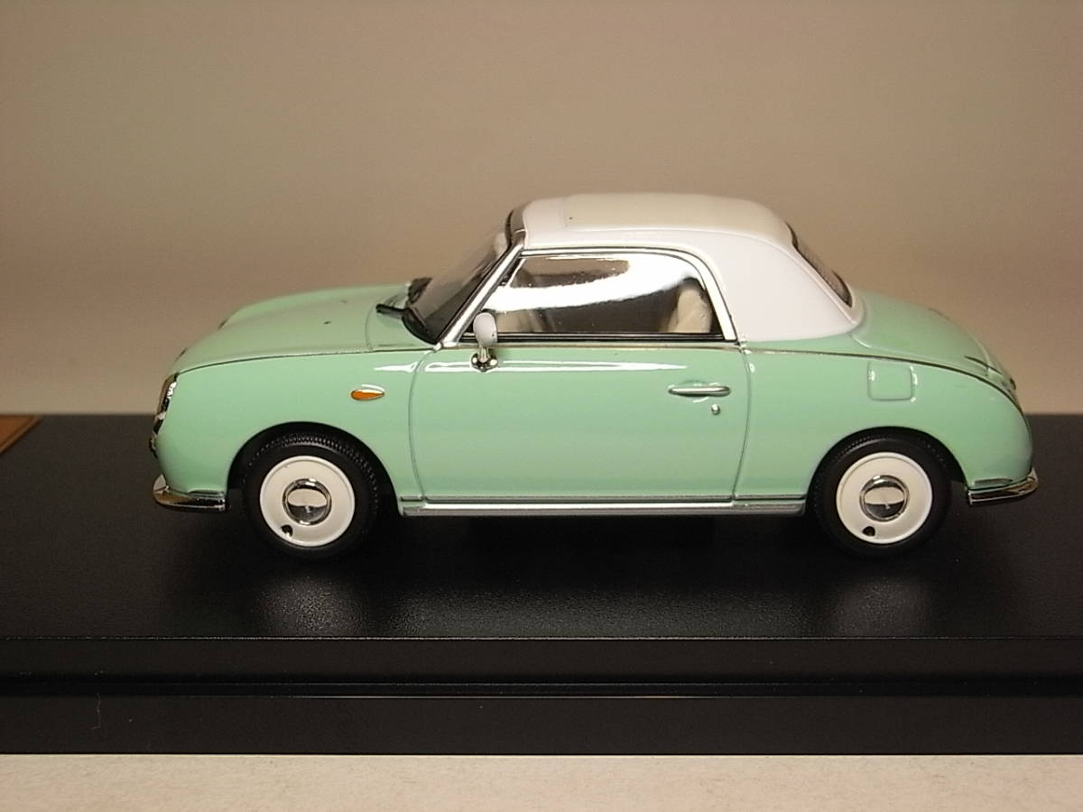 ■日産 フィガロ 1991 FIGARO FK10 (1991) 1/43 国産名車プレミアムコレクション アシェット ダイキャストミニカーの画像2