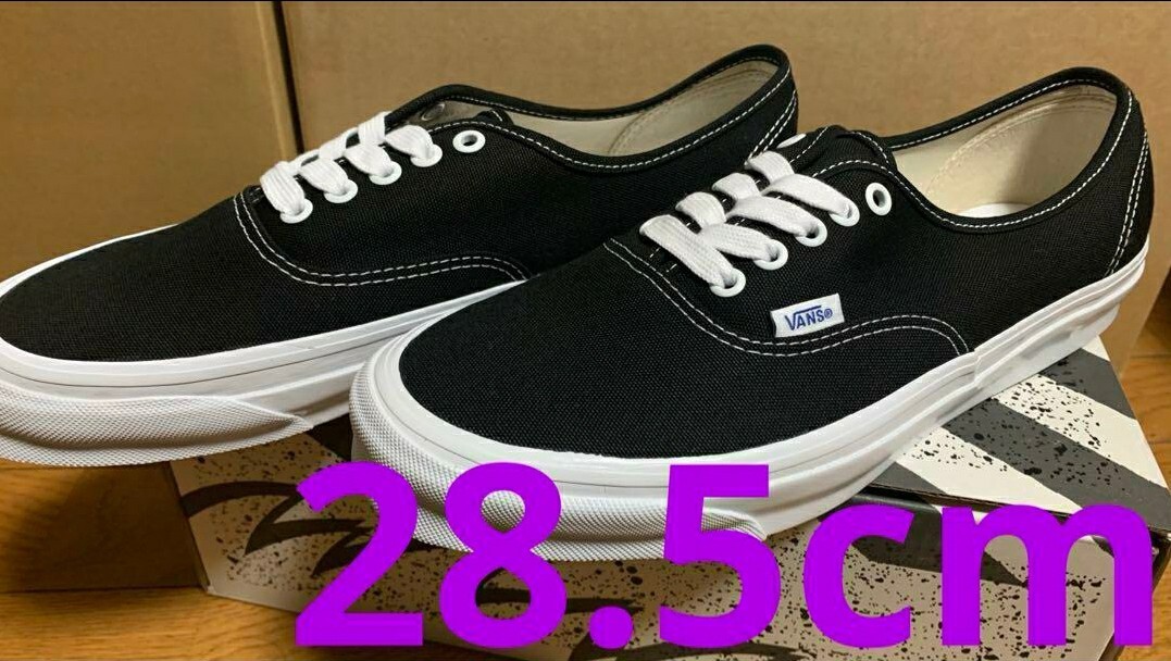 vans バンズ ヴァンズ vault ボルト OG オージー Authentic オーセンティック LX originals オリジナルズ ブラック BLACK luxury 28.5cm_画像1