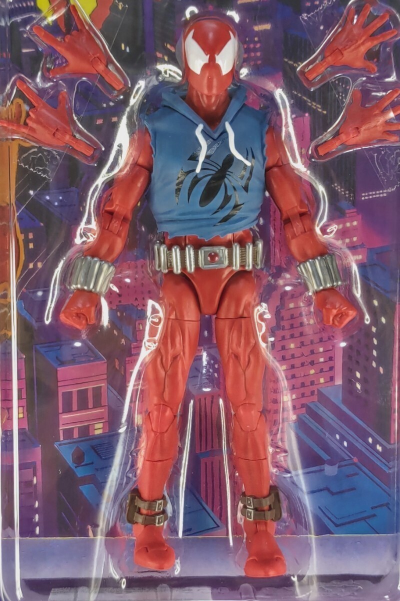 スカーレットスパイダー/ベンライリー マーベルレジェンド レトロ ハズブロ 6インチ コミック スパイダーバース スパイダーマン CLASSICの画像4