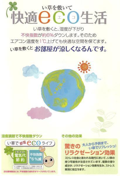 国産 置き畳 ユニット畳 2枚セット 2畳 つなげる畳 ジョイント 連結 節電 畳 マット 畳 の 上 に 敷く もの 1畳 防音対策_画像2