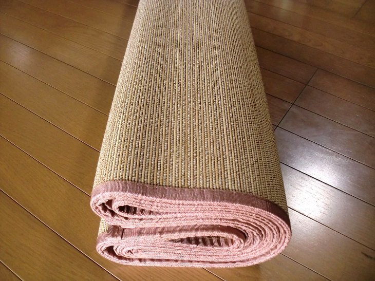 竹ラグ 261×261 約 4.5畳 四畳半 ひんやり なめらか 竹マット 冷 竹ラグ 261×261 約 4.5畳 四畳半 ひんやり なめらか 竹マット 冷