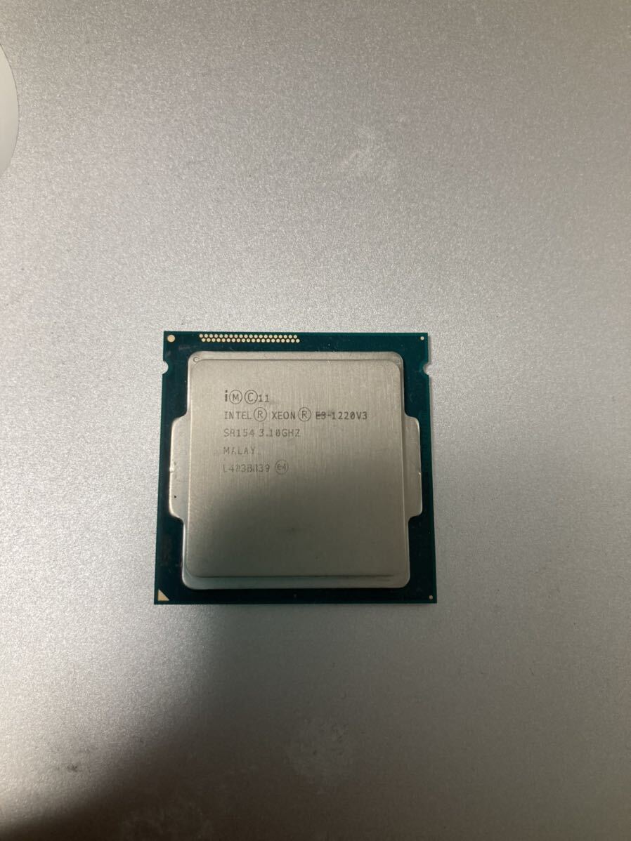 CPU Intel XEON E3-1220V3【売り切り】の画像1