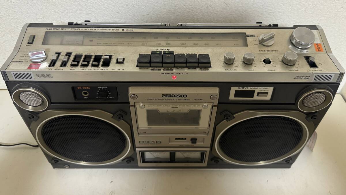 HITACHI 日立 PERDISCO パディスコ TRK-8180 音出し確認済 現状品_画像2