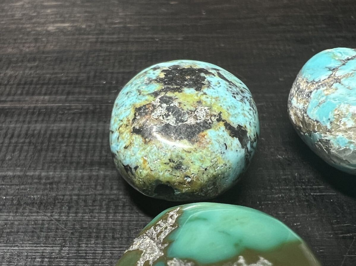  rare! antique chibe tongue turquoise beads natural 6 point set dragonfly stone chi bed natural chi bed . heaven .
