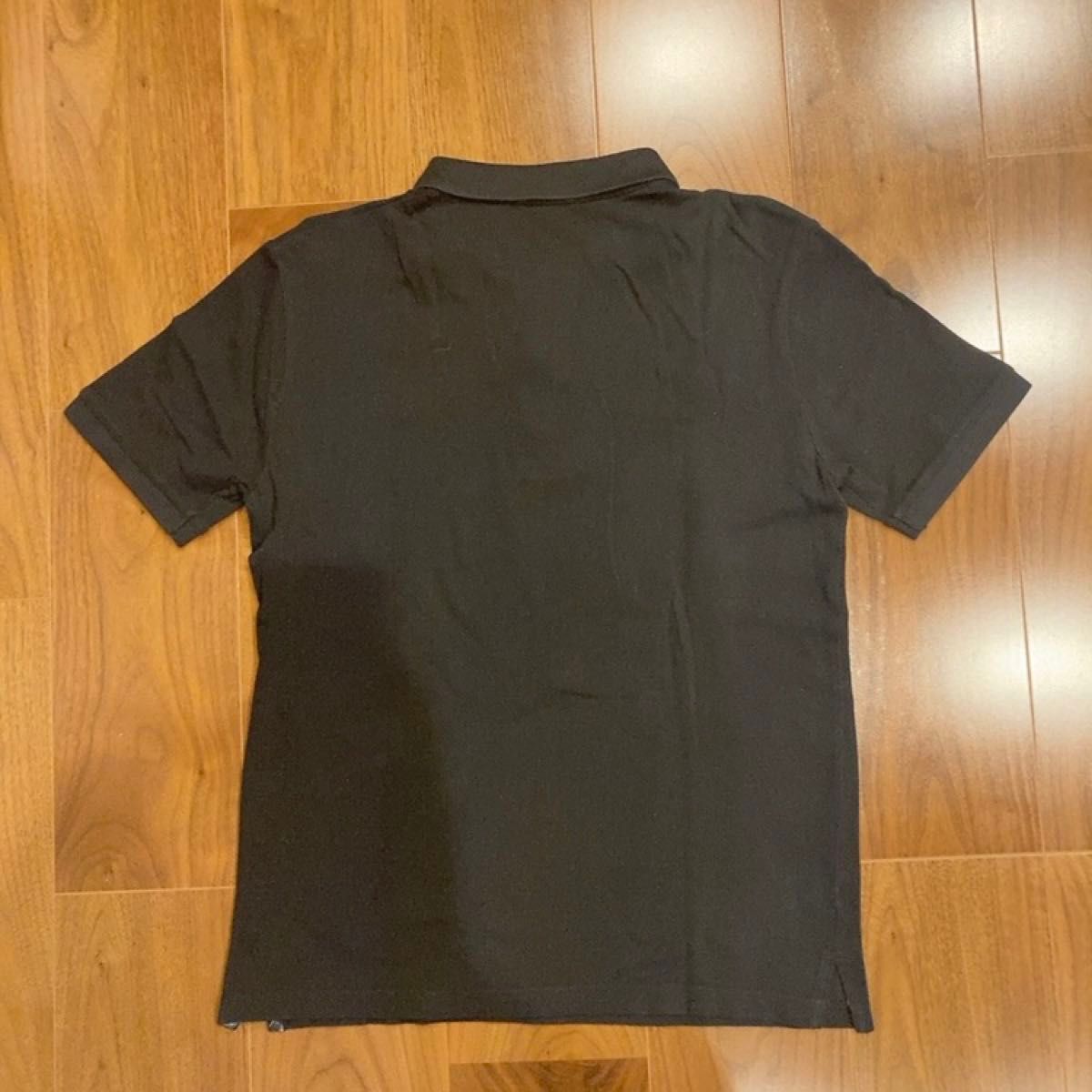バーバリーブラックレーベル　ポロシャツ　黒　サイズ2 (M)