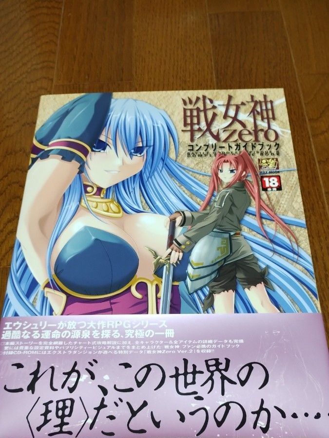 戦女神zero コンプリートガイドブック アペンドディスク有り 美品 絶版 帯 注文補充カード付き