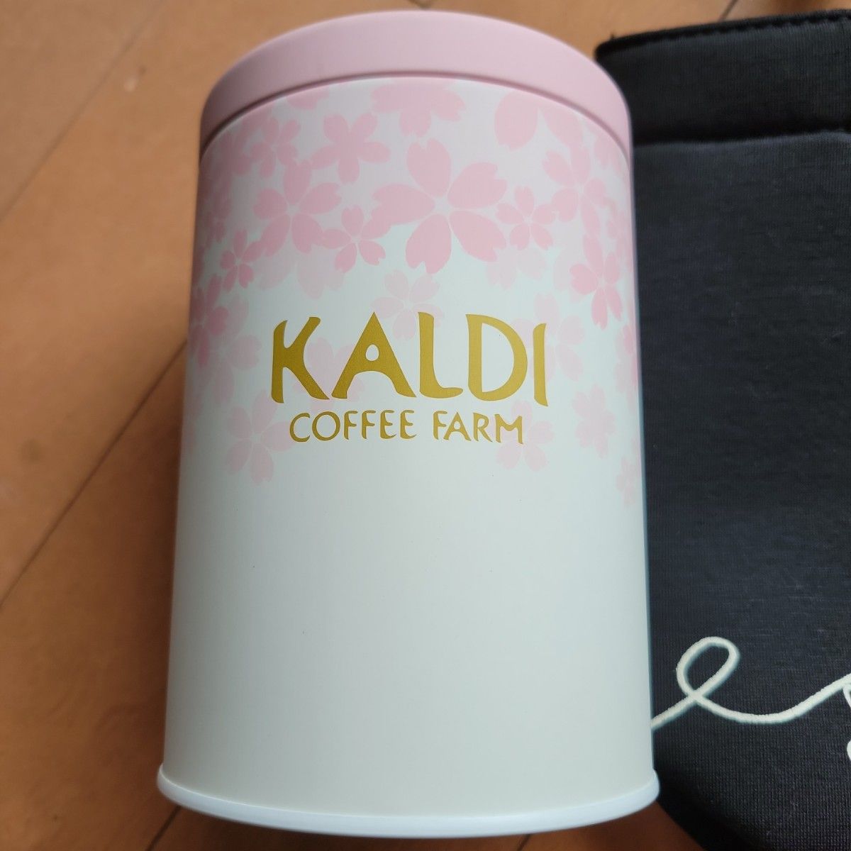 カルディ KALDI　桜　限定　キャニスター缶　 ミニトートバッグ