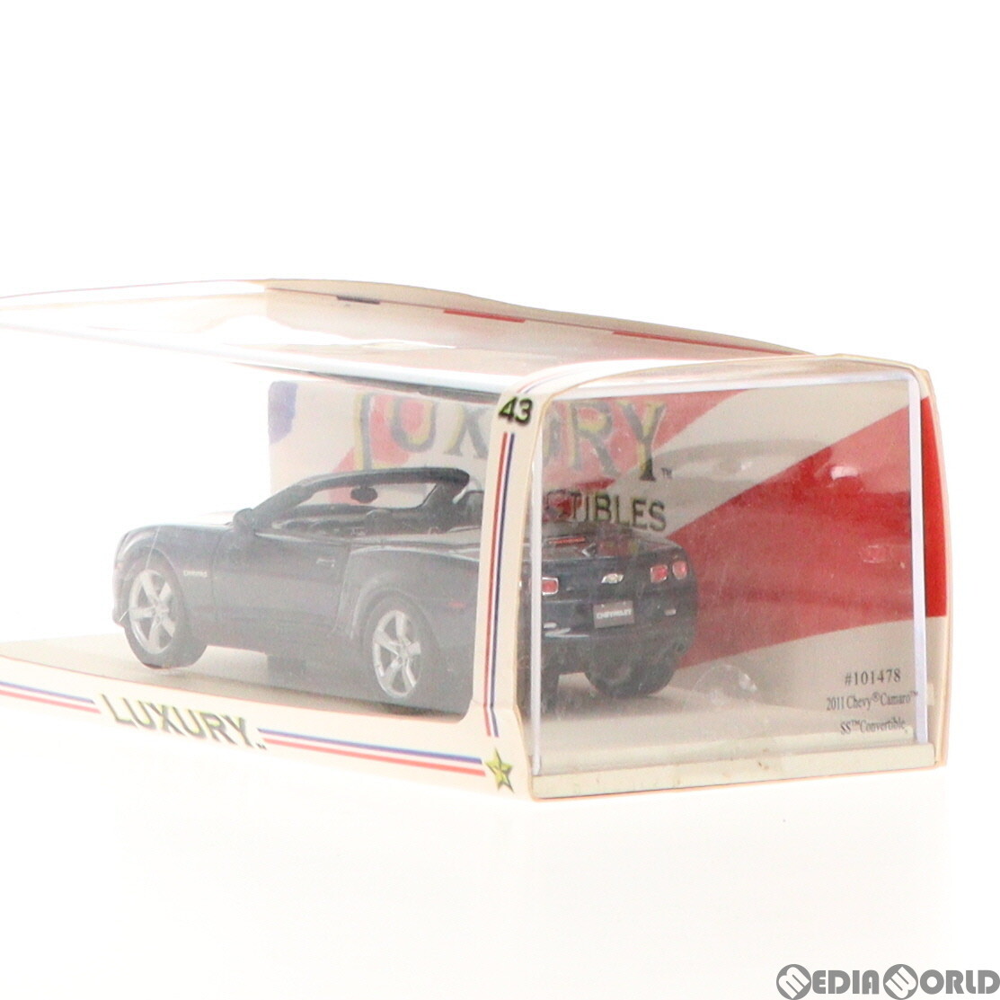 【中古】[MDL]1/43 シボレー カマロ SSコンバーチブル 2011 Imperial Blue 完成品 ミニカー(101478) LUXURY COLLECTIBLES(65303324)_画像5