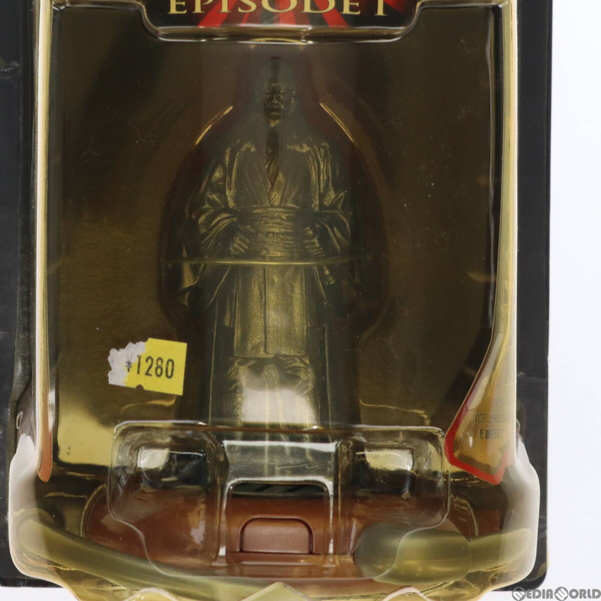 【中古】[FIG]クワイ=ガン・ジン ライトアップホログラフフィギュア STAR WARS(スター・ウォーズ) エピソード1/ファントム・メナス 完成品_画像3