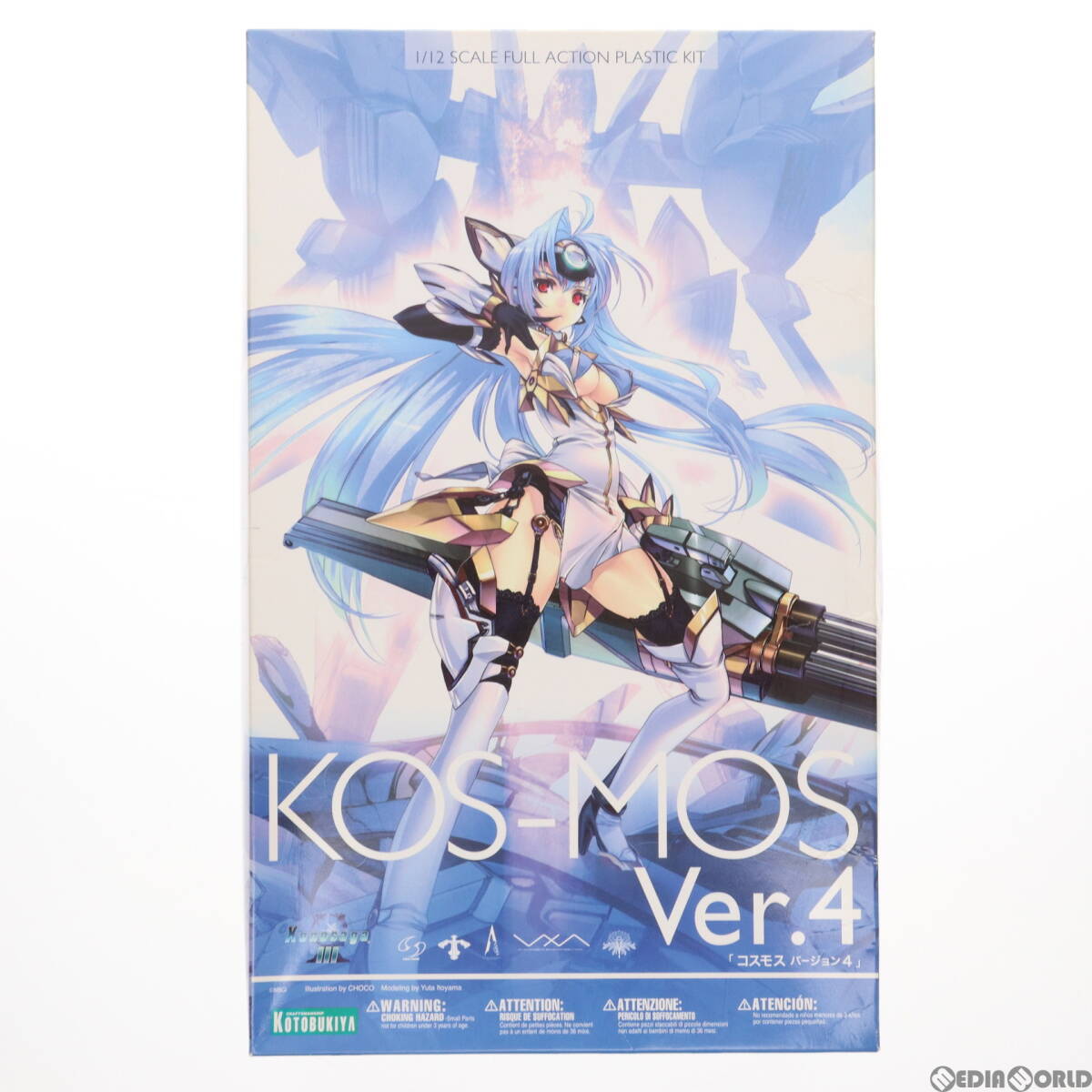 【中古】[PTM]KOS-MOS(コスモス) Ver.4 ゼノサーガIII 1/12プラモデル コトブキヤ(63038652)_画像1