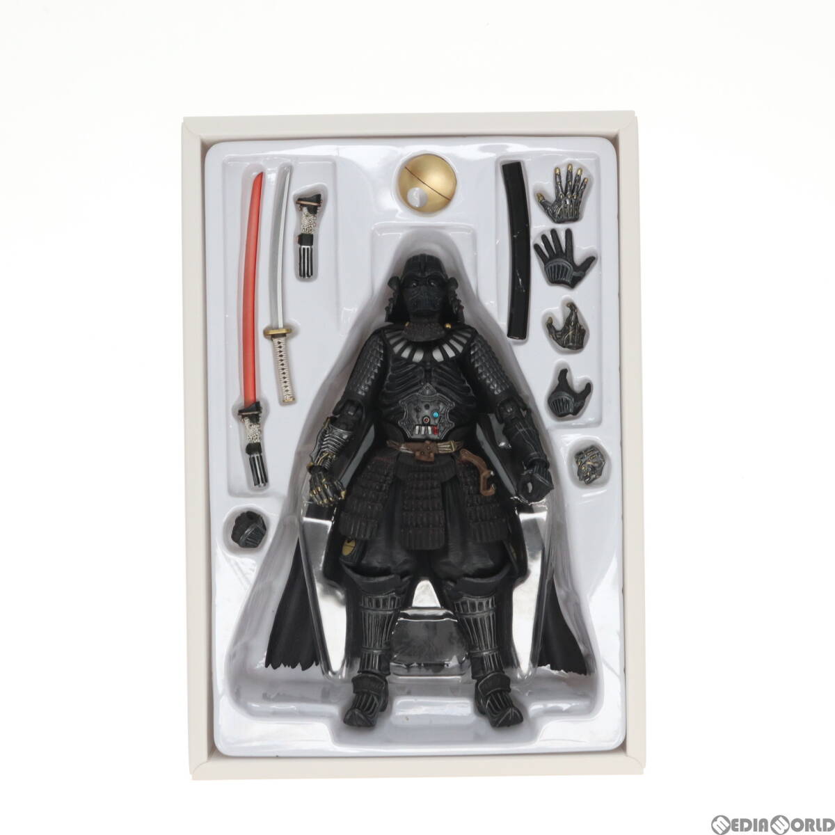 【中古】[FIG]名将MOVIE REALIZATION(ムービーリアライゼーション) 侍大将ダース・ベイダー ～死星具足～ STAR WARS(スター・ウォーズ) 完_画像3