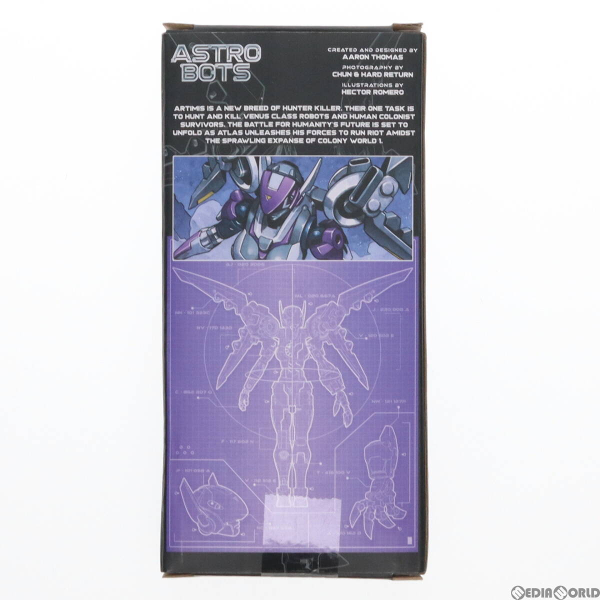 【中古】[FIG]ASTROBOTS(アストロボッツ) A05 ARTIMIS(アルティミス) 1/12 完成品 可動フィギュア Toy Notch(トイノッチ)(61149542)の画像2