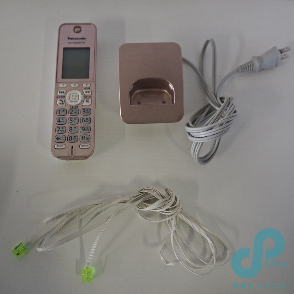 通電品 Panasonic パーソナルFAX 固定電話機 KX-PZ300DL-N 子機ありの画像5