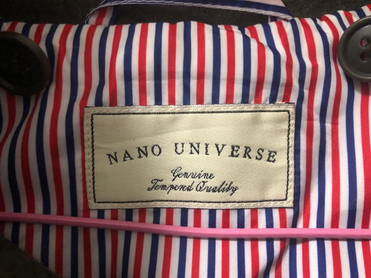 ブルゾン nano universe ナノユニバース 緑 ジャンパー ジャケット ma1 美品