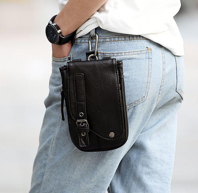 [ ordinary mai free shipping!] smartphone pouch shoulder pochette 2way mobile / purse / cigarettes etc.. case .